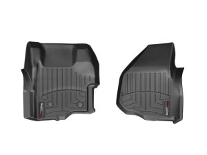 Ford F250 FloorLiner - Front - WeatherTech - DigitalFit - Black - `11-`27