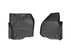 Ford F350 FloorLiner - Front - WeatherTech - DigitalFit - Black - `12-`27