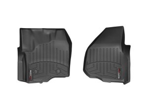 Ford F550 FloorLiner - Front - WeatherTech - DigitalFit - Black - `12-`27