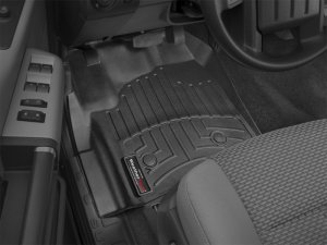 Ford F550 FloorLiner - Front - WeatherTech - DigitalFit - Black - `12-`27