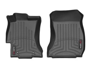 Subaru Impreza FloorLiner - Front - WeatherTech - DigitalFit - Black - `12-`27