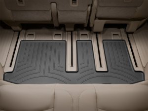 Infiniti QX60 Floor Mats - Rear - WeatherTech - DigitalFit - Black - `14-`27