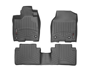 Acura RDX FloorLiner - Front - WeatherTech - DigitalFit - Black - `13-`27