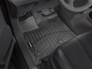 Toyota Sienna Front FloorLiner - WeatherTech - DigitalFit - Black - `13-`27