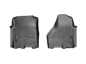 Dodge Ram 1500 FloorLiner - Front - WeatherTech - DigitalFit - Black - `12-`27