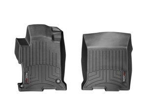 Honda Accord FloorLiner - Front - WeatherTech - DigitalFit - Black - `13-`27