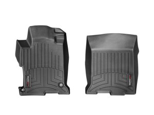 Honda Accord FloorLiner - Front - WeatherTech - DigitalFit - Black - `13-`27