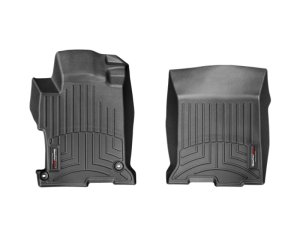 Honda Accord FloorLiner - Front - WeatherTech - DigitalFit - Black - `13-`27