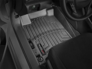 Honda Accord FloorLiner - Front - WeatherTech - DigitalFit - Black - `13-`27