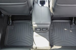 Honda Accord FloorLiner - Rear - WeatherTech - DigitalFit - Black - `13-`27