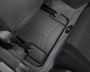 Subaru BRZ FloorLiner - Rear - WeatherTech - DigitalFit - Black - `13-`27