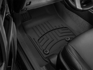 Toyota 4Runner Floor Mat Set - Front - WeatherTech - FloorLiner HP - Black - `13-`27
