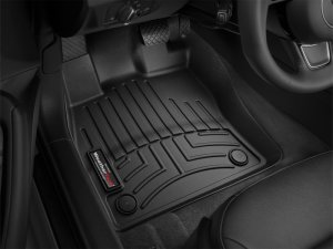 Volkswagen Golf FloorLiner - Front - WeatherTech - DigitalFit - Black - `15-`27