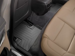 Cadillac ATS FloorLiner - Rear - WeatherTech - DigitalFit - Black - `13-`27