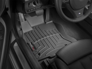 BMW 6 Series FloorLiner - Front - WeatherTech - DigitalFit - Black - `12-`27
