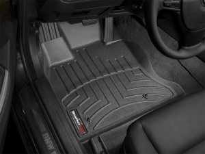 BMW 5 Series FloorLiner - Front - WeatherTech - DigitalFit - Black - `10-`27
