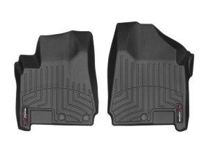 Cadillac SRX Floor Mat - Front - WeatherTech - FloorLiner DigitalFit - Black - `10-`27