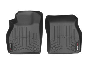Chevrolet Malibu Floorliner - Front - WeatherTech - DigitalFit - Black - `13-`27
