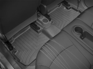 Chevrolet Spark Floor Liner - Rear - WeatherTech - DigitalFit - Black - `13-`27