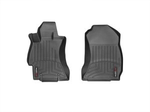Subaru Forester FloorLiner - Front - WeatherTech - DigitalFit - Black - `14-`27
