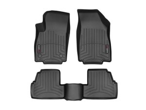 Buick Encore Floor Mats - Front - WeatherTech - FloorLiner DigitalFit - Black - `13-`27