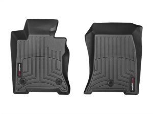 Acura TL FloorLiner - Front - WeatherTech - DigitalFit - Black - `09-`13