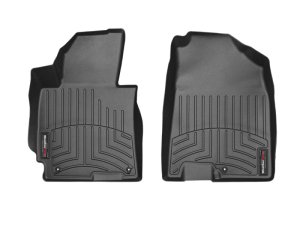 Kia Forte Floor Mats - Front - WeatherTech - DigitalFit - Black - `14-`27