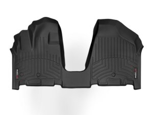 Kia Sedona FloorLiner - Front - WeatherTech - DigitalFit - Black - `06-`12