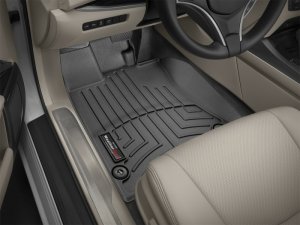 Acura RLX FloorLiner - Front - WeatherTech - DigitalFit - Black - `14-`27 Acura RLX FloorLiner - Front - WeatherTech - DigitalFit - Black - `14-`27
