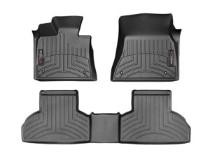 BMW X5 Floor Liners - Front - WeatherTech - FloorLiner DigitalFit - Black - `14-`27