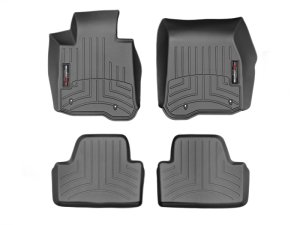 BMW 4 Series Floor Liners - Front - WeatherTech - FloorLiner DigitalFit - Black - `14-`27