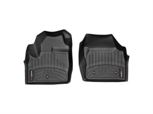 Land Rover LR2 Floor Liners - Front - WeatherTech - FloorLiner DigitalFit - Black - `08-`13