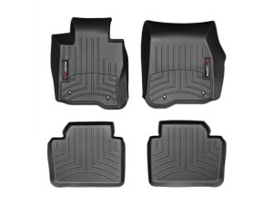 BMW 4 Series Floor Liners - Rear - WeatherTech - FloorLiner DigitalFit - Black - `14-`27