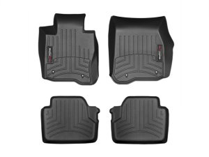BMW 4 Series Floor Liners - Rear - WeatherTech - DigitalFit - Black - `14-`27