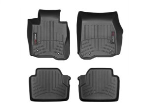 BMW 4 Series Floor Liners - Rear - WeatherTech - DigitalFit - Black - `14-`27