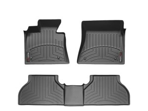 Mercedes-Benz S-Class FloorLiner - Front + Rear - WeatherTech - DigitalFit - Black - `14-`27 Mercedes-Benz S-Class FloorLiner - Front + Rear - WeatherTech - DigitalFit - Black - `14-`27
