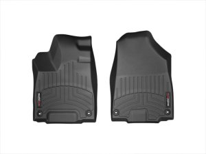 Acura MDX FloorLiner - Front - WeatherTech - DigitalFit - Black - `14-`27