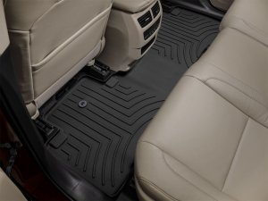 Acura MDX Floor Mat - Rear - WeatherTech - 3D FloorLiner HP - Black - `14-`23