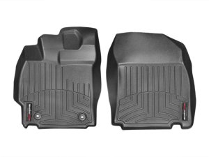 Scion tC FloorLiner - Front - WeatherTech - DigitalFit - Black - `14-`27
