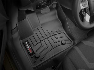 Ford Transit Connect Floor Mats - Front - WeatherTech - FloorLiner™ DigitalFit® - Black - `14-`27