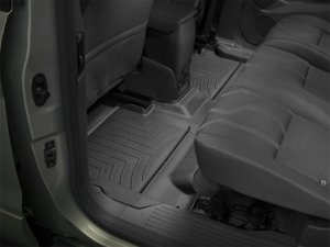 Ford Transit Connect Floor Mats - Rear - WeatherTech - DigitalFit - Black - `14-`27