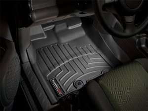 Toyota FJ Cruiser FloorLiners - Front - WeatherTech - DigitalFit - Black - `11-`27 Toyota FJ Cruiser FloorLiners - Front - WeatherTech - DigitalFit - Black - `11-`27