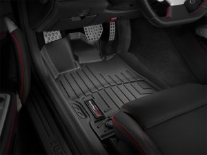 Ferrari FF FloorLiner - Front - WeatherTech - DigitalFit - Black - `12-`27