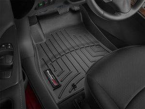 Nissan Sentra Floor Liners - Front - WeatherTech - DigitalFit - Black - `13-`27