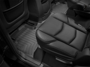 Cadillac Escalade FloorLiner - Rear - WeatherTech - DigitalFit - Black - `15-`27