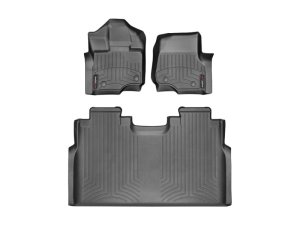 Ford F-150 FloorLiner - Front - WeatherTech - DigitalFit - Black - `15-`27