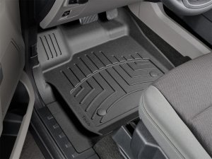Ford F-150 Floor Mat Set - Front - WeatherTech - FloorLiner™ HP - Black - `15-`27