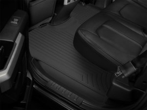 Ford F-150 Floor Mat - Rear - WeatherTech - FloorLiner HP - Black - `15-`27