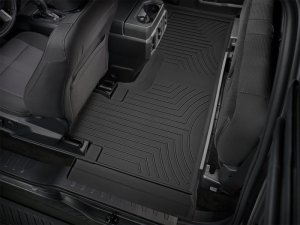 Ford F-150 Raptor SuperCab Floor Mat Set - Rear - WeatherTech - FloorLiner HP - Black - `17-`27
