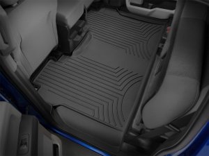 Ford F-150 Floor Mat - Rear - WeatherTech - FloorLiner HP - Black - `15-`27